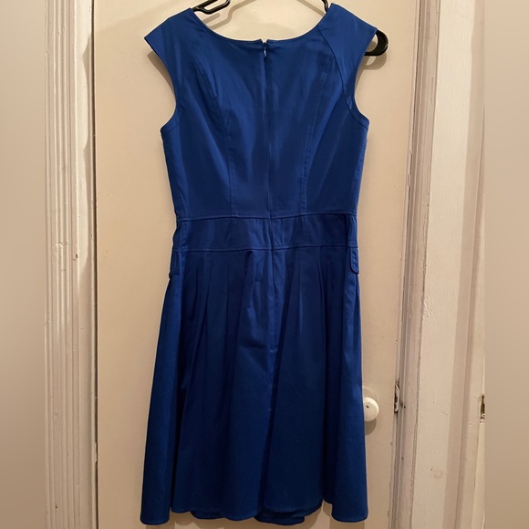 Calvin Klein royal blue dress size 4 - Picture 2 of 3